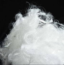 Recycled Siliconized Micro Fiber / Down Like Fiber For Filling Pillows