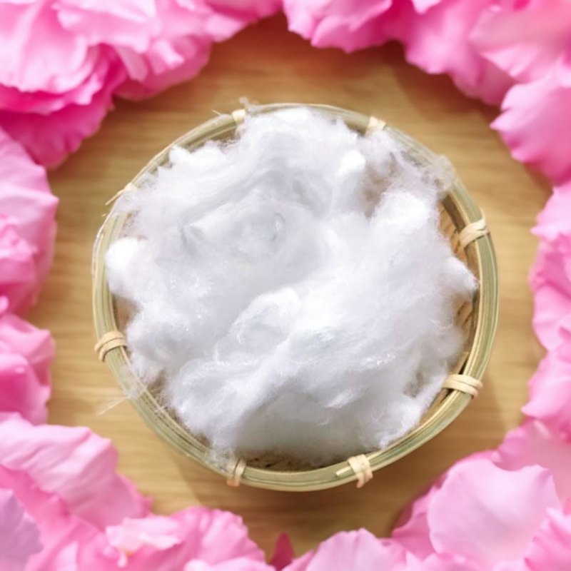 2D Eco-Friendly Polyester Low Melt Fiber For Daily Use Products