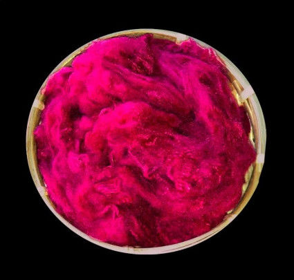 Polyester Staple Fiber Filling Material Non Woven Fabric Spinning