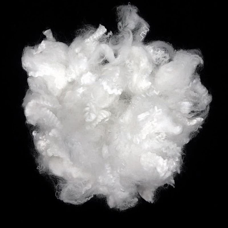 OEKO-TEX Standard 2.5D 7D 15D Garment Filling Material Wholesale Down Polyester Fiber Recycled PP Cotton Filling